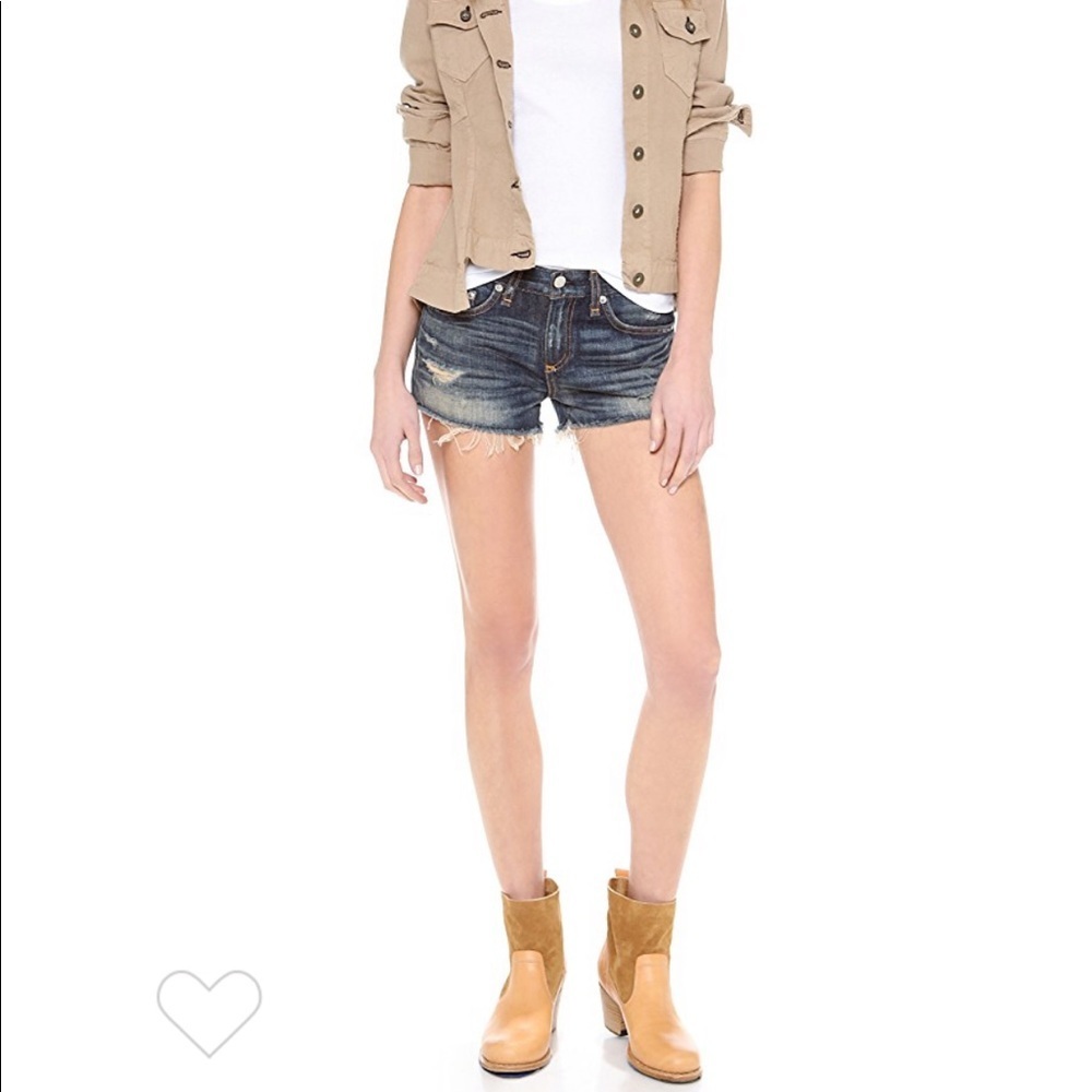 • Rag & Bone • The Cut Off Jean Shorts Sheffield